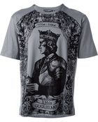 Dolce & Gabbana King Print T-Shirt - Lyst