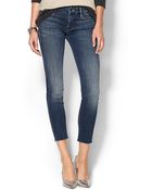 Mother The Looker Ankle Fray Jean - Lyst