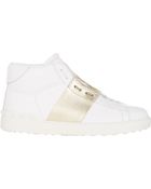 Valentino Rockstud" Stripe Sneakers - Lyst