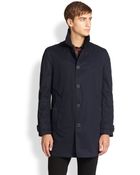 Burberry Brit Canfield Cotton Rain Coat - Lyst