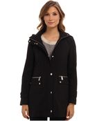 DKNY Hooded Anorak Soft Shell Jacket Y4 - Lyst