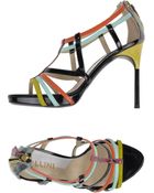Pollini Sandals - Lyst