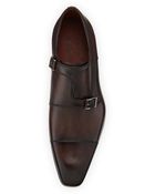 Magnanni Off-center Double-monk Shoe - Lyst