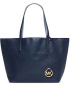 Michael Kors Izzy Large Leather Tote - Lyst