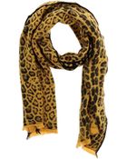 Roberto Cavalli Oblong Scarf - Lyst