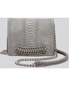 Ramy Brook Crossbody - Jayme Metallic Snake-Embossed - Lyst