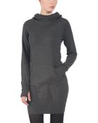 Bench Charcoal Sweater Dress - Lyst