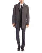 Hugo Boss Dais | Virgin Wool Coat - Lyst