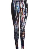 McQ by Alexander McQueen Blurry Lights Print Leggings - Lyst