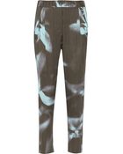 3.1 Phillip Lim Printed Stretch-Silk Straight-Leg Pants - Lyst