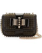 Christian Louboutin Sweet Charity Mini Spiked Shoulder Bag - Lyst