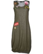 Love Moschino Kneelength Dress - Lyst