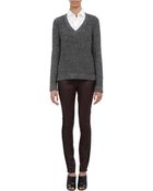 3x1 Coated Moto Skinny Trousers - Lyst
