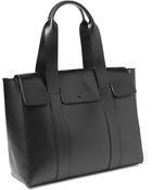 Gap Leather Satchel - Lyst