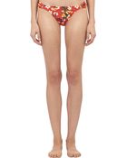 Salinas Aloha" Bandeau Bikini Bottom - Lyst