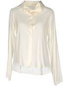 Jil Sander Long Sleeve Shirt - Lyst