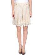 Blumarine Mini Skirt - Lyst