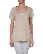 Vanessa Bruno Short Sleeve Jumper - Lyst