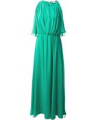 MSGM Split Sleeve Maxi Dress - Lyst