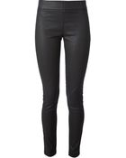 Joseph Denim-Look Leggings - Lyst
