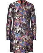 Valentino Brocade Butterfly Bambolina Dress - Lyst