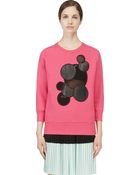 Christopher Kane Pink Molecule Sweatshirt - Lyst
