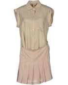 Edun Short Dress - Lyst