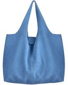 Stefanel Suede Leather Hobo Bag - Lyst