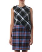 McQ by Alexander McQueen Multiplaid Tartan Dress - Lyst