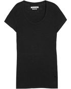 Etoile Isabel Marant Lust Slub Linen-Jersey T-Shirt - Lyst
