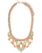 Kenneth Jay Lane Crystal Stone Necklace - Lyst