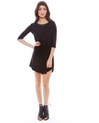 Enza Costa Three Quarter Sleeve Raglan Dress - Lyst