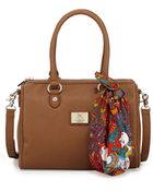 Love Moschino Fauxsaffiano Mini Duffel Bag - Lyst