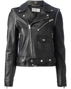 Saint Laurent Biker Jacket - Lyst