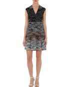 Missoni Degrade Zigzag Knit Dress - Lyst