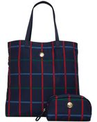Tommy Hilfiger Th Square Nylon Ns Tote - Lyst