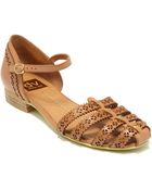 Dv By Dolce Vita Ebony Leather Flats - Lyst