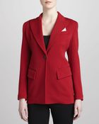 Donna Karan New York Modern Riding One-Button Jacket - Lyst