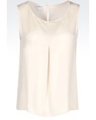 Armani Top In Crêpe De Chine - Lyst