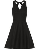 Issa Textured-Cotton Mini Dress - Lyst