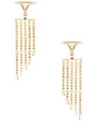 House Of Harlow 1960 Triangle Chandelier Earrings - Lyst