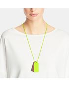 Coach C.O.A.C.H. Novelty Hangtag Necklace - Lyst