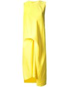 Maison Rabih Kayrouz Asymmetrical Crepe Dress - Lyst