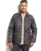 Barbour Quilted Plaid Tissington Jacket - Lyst