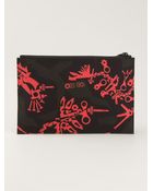 Kenzo 'Monster' Clutch - Lyst