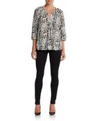 Joie Addie B Silk Blouse - Lyst