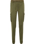 Balmain Wool Straight-Leg Pants - Lyst