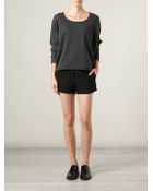 American Vintage Chest Pocket Sweatshirt - Lyst