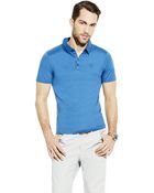 Vince Camuto Liquid Cotton Polo Shirt - Lyst