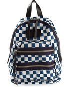 Marc By Marc Jacobs Domo Arigato Checkerboard Backpack - Lyst